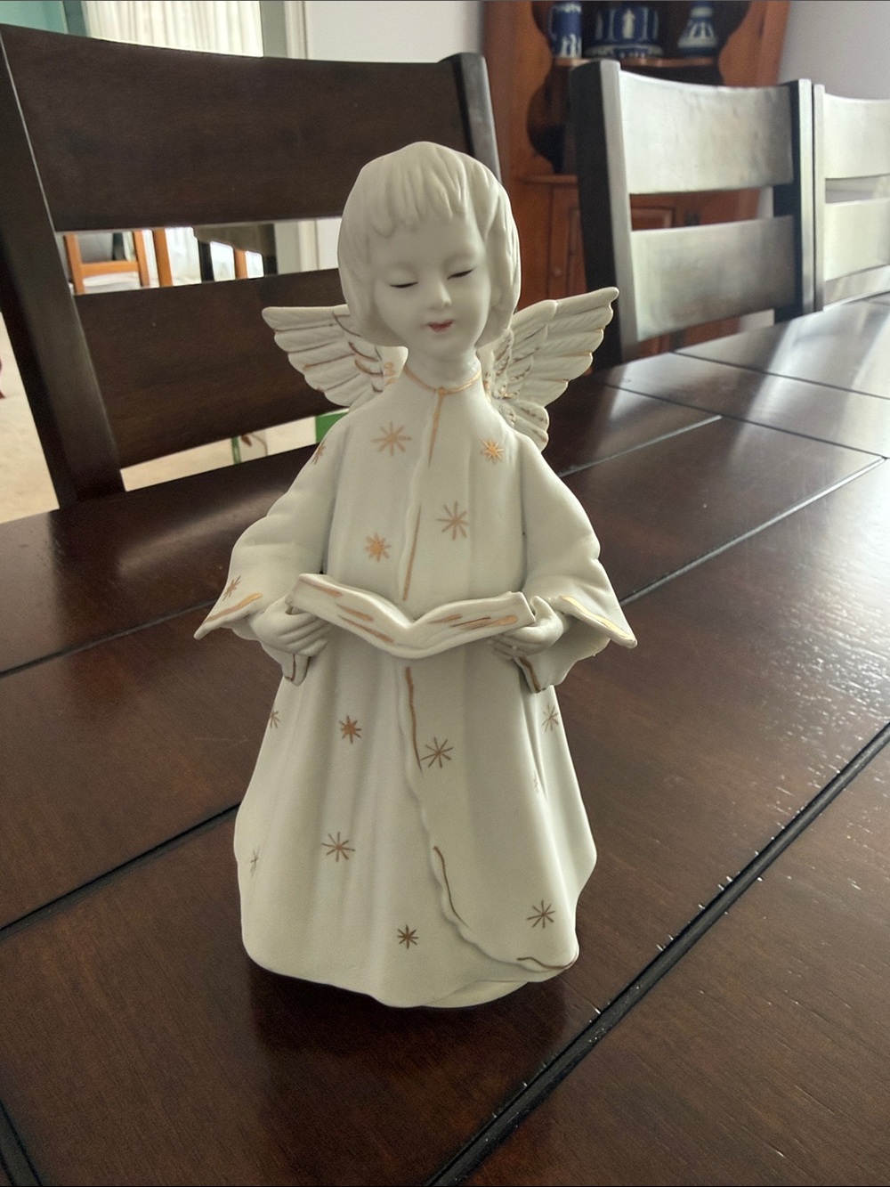 Vintage Schmid Brothers Angel Music Box
